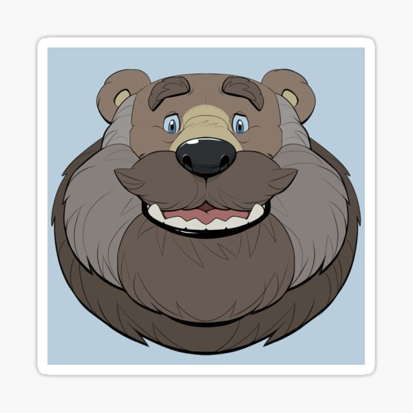 Item preview, Happy Chocolate Bear designed and sold by Dudes Drawings.