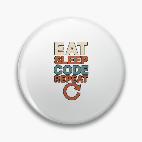 Item preview, Eat Sleep Code Repeat designed and sold by FBA.
