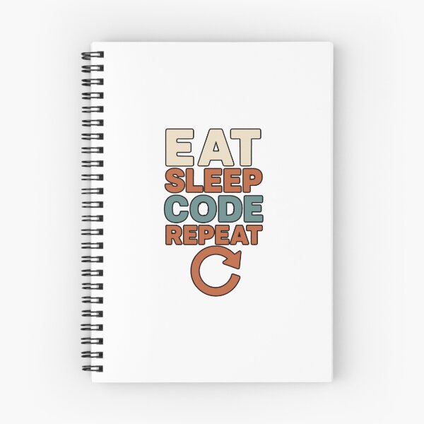 Item preview, Eat Sleep Code Repeat designed and sold by FBA.