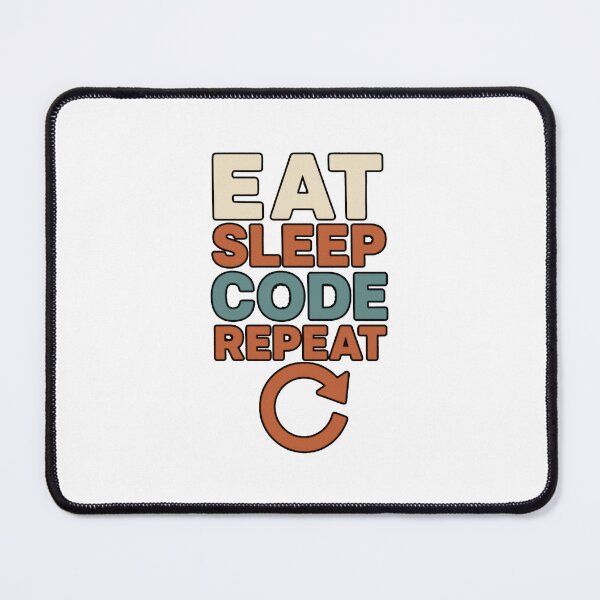 Item preview, Eat Sleep Code Repeat designed and sold by FBA.
