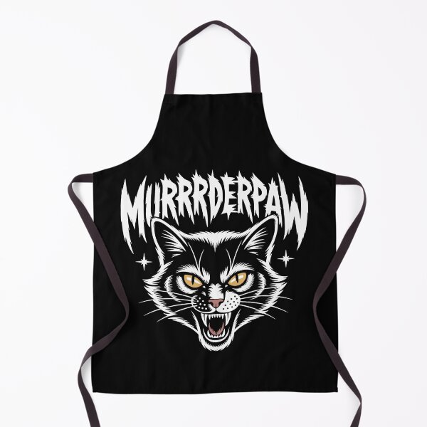 Item preview, Funny Heavy Metal Cat Death Metal Band Design designed and sold by Eh Plus Designs.