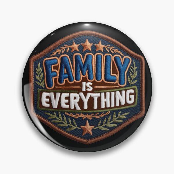 Item preview, Family is Everything Embroidered Patch Design designed and sold by ArtDesignTp.
