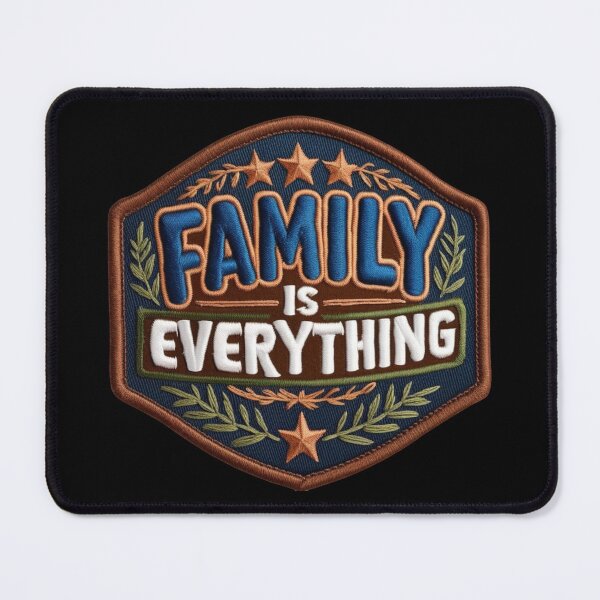 Item preview, Family is Everything Embroidered Patch Design designed and sold by ArtDesignTp.