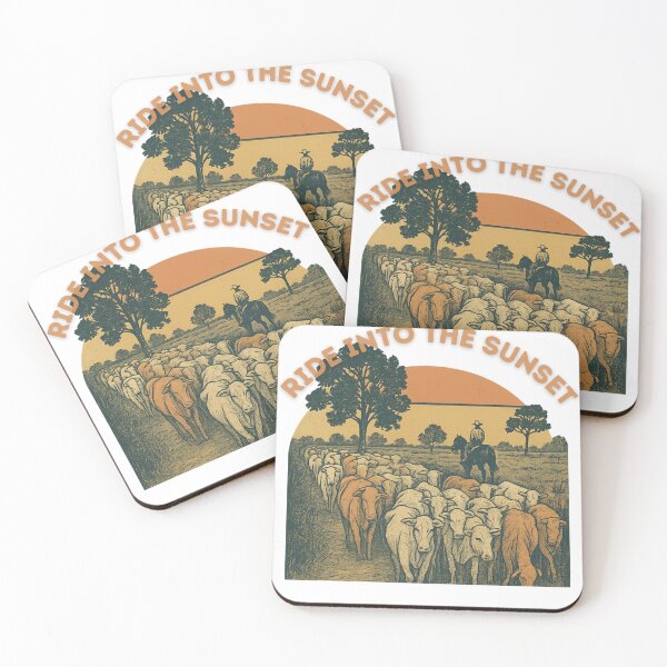 Item preview, Ride into the Sunset designed and sold by Western Wear Art.