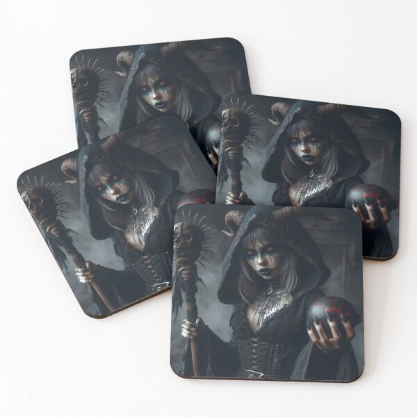 Item preview, Dark Sorceress Necromancer designed and sold by GalleryBrisArt.