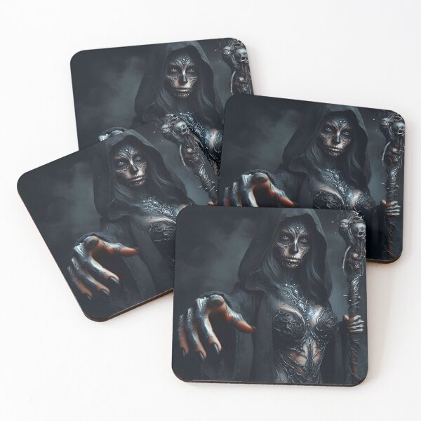 Item preview, Dark Sorceress Necromancer  designed and sold by GalleryBrisArt.
