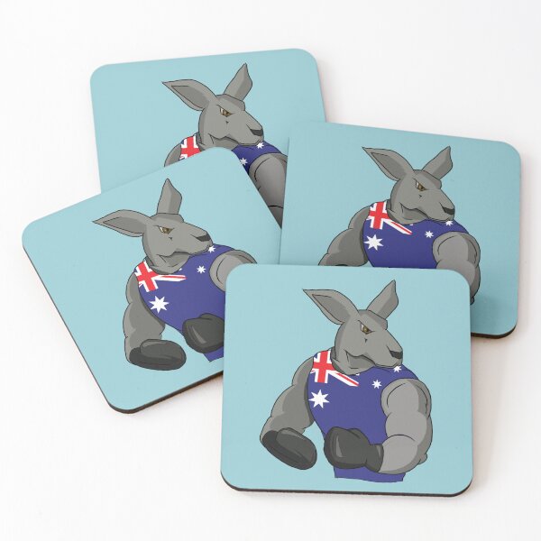 Item preview, Funny Australian kangaroo boxing fighter Australian animal Gift Men Woman Kids  designed and sold by Taylor  ART.