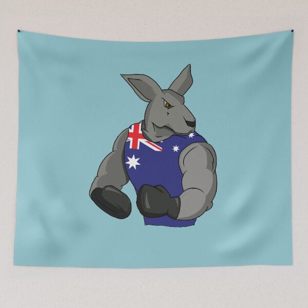 Item preview, Funny Australian kangaroo boxing fighter Australian animal Gift Men Woman Kids  designed and sold by Taylor  ART.