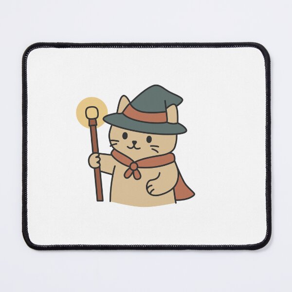 Item preview, Kawaii Cat Wizard – DnD Kitty Mage designed and sold by SagaDesignNo.