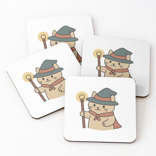 Item preview, Kawaii Cat Wizard – DnD Kitty Mage designed and sold by SagaDesignNo.