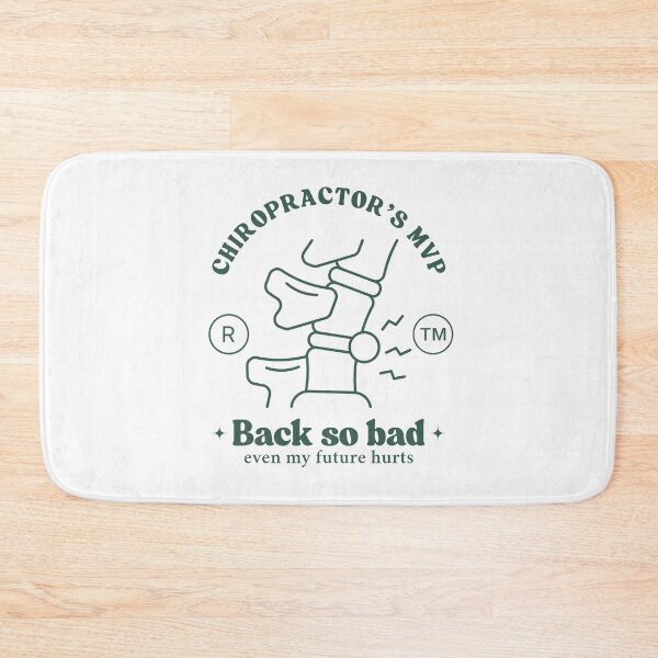 Item preview, Chiropractor's MVP, back so bad, even my future hurts designed and sold by Peerless-Prime.