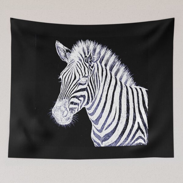 Item preview,  Black and white Zebra #1 designed and sold by Helios Be. Lavsh.