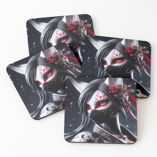 Item preview, Ninja Kitsune designed and sold by GalleryBrisArt.