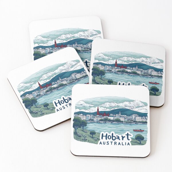 Item preview, Hobart Australia  designed and sold by WanderlustCoCo.