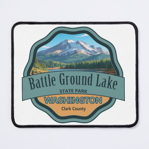 Item preview, Battle Ground Lake State Park, Clark County, Washington designed and sold by Wanderful-roads.