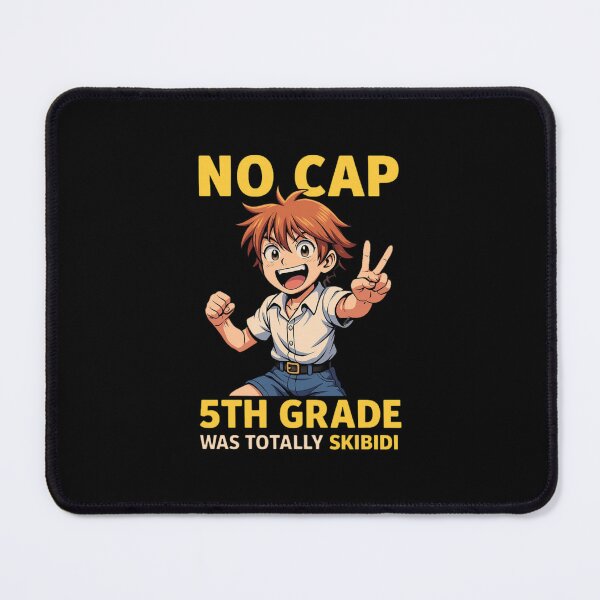 Item preview, No Cap 5th Grade Was Totally Skibidi designed and sold by TrendsLook.