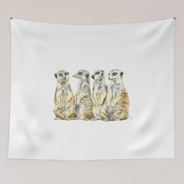 Item preview, Meerkats designed and sold by AquarelJanine.