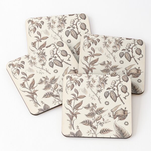 Item preview, Antique Flora: Detailed Botanical Illustrations designed and sold by ShadowAndSlate.