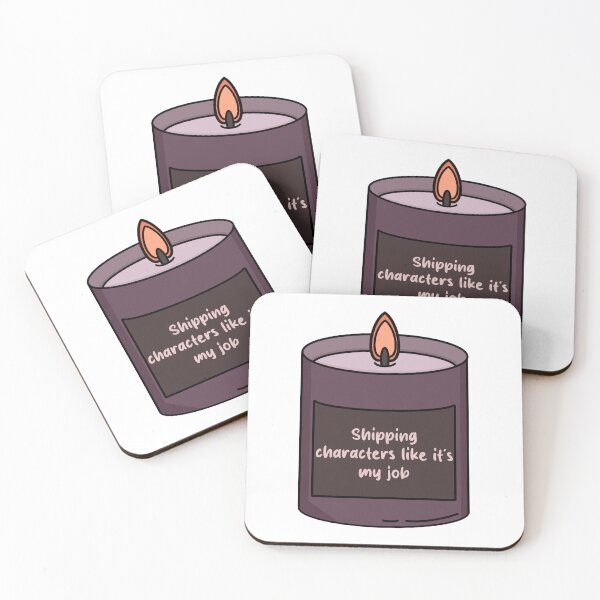 Item preview, Shipping Characters Like It's My Job - Fangirl Candle for Book and TV Fans designed and sold by OceaneZwDesigns.