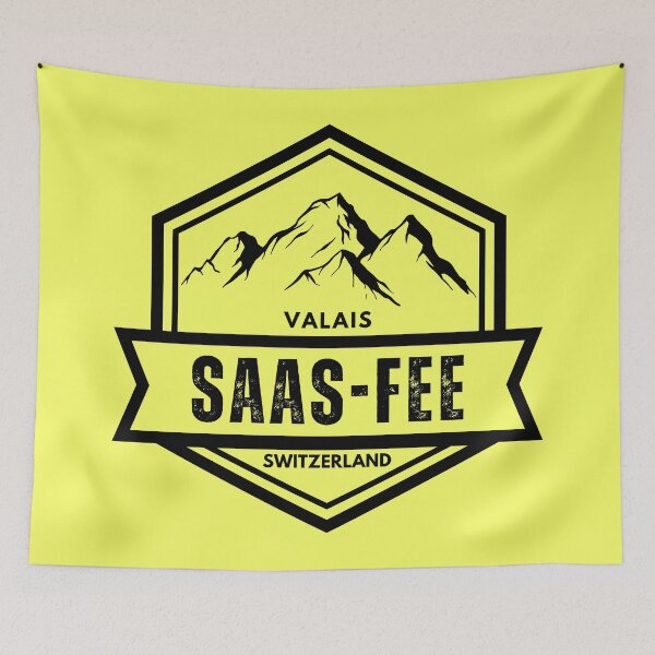Item preview, Saas-Fee - Switzerland  designed and sold by GoodOldVintage.