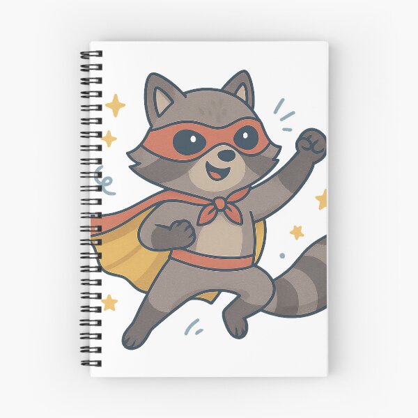 Item preview, Superhero x Raccoon designed and sold by Skill-and-Chill.
