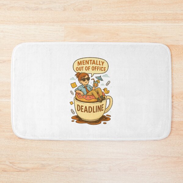 Item preview, Mentally Out of Office designed and sold by FBA.
