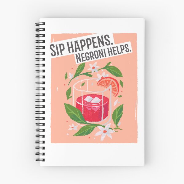 Item preview, Negroni cocktail  designed and sold by OneHappyIguana.