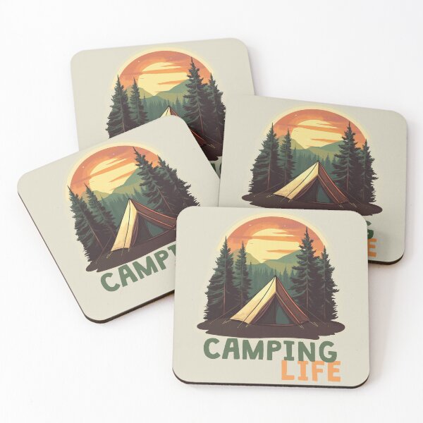 Item preview, Camping Life designed and sold by Lichtisign.
