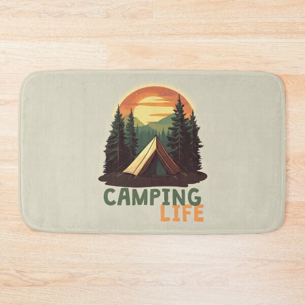 Item preview, Camping Life designed and sold by Lichtisign.