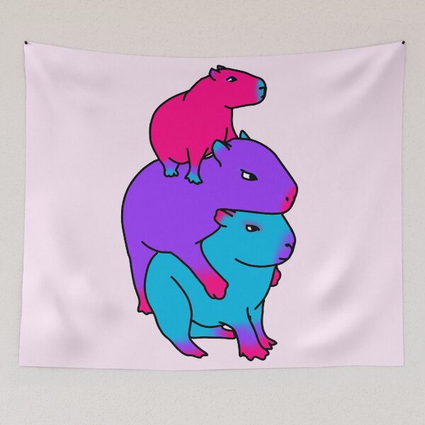 Item preview, Androgyne Capybara designed and sold by chelsea125.