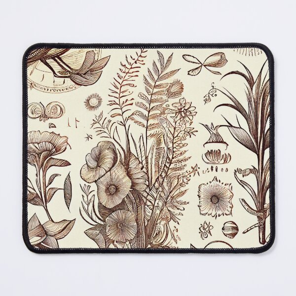 Item preview, Explorer's Compendium: Vintage Botanical & Avian Study designed and sold by ShadowAndSlate.