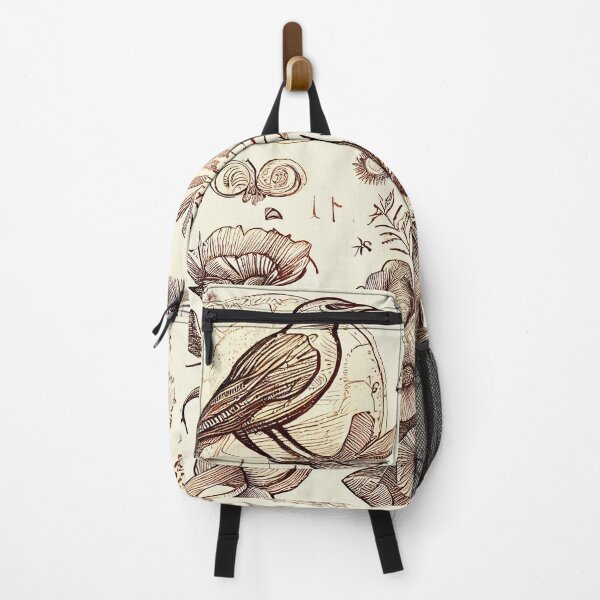 Item preview, Explorer's Compendium: Vintage Botanical & Avian Study designed and sold by ShadowAndSlate.