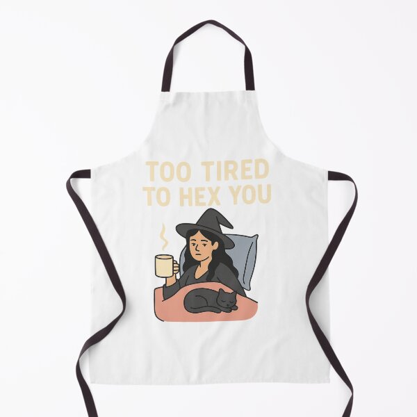 Item preview, Too Tired To Hex You – Sleepy Witch Funny Quote T-Shirt designed and sold by THE STYLE LAB.