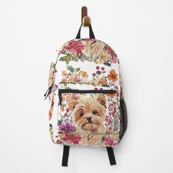 Item preview, Yorkie in Bloom designed and sold by ffcwear.