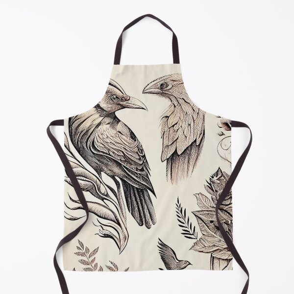 Item preview, Ornithological Study: Vintage Birds & Botanicals designed and sold by ShadowAndSlate.