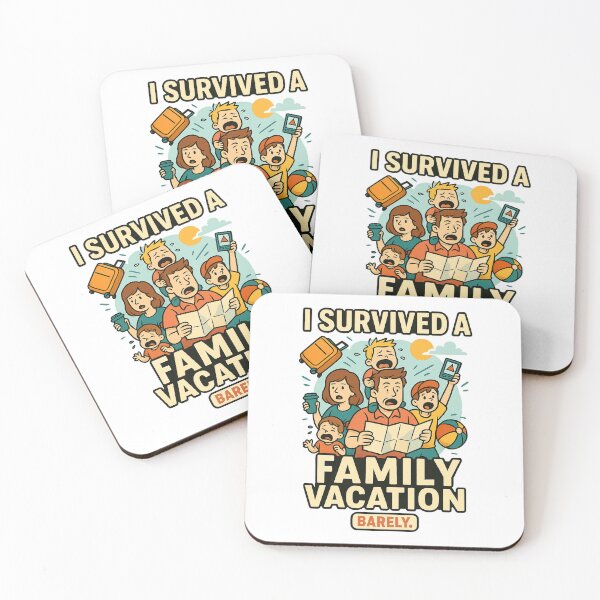 Item preview, I Survived a Family Vacation - Barely designed and sold by FBA.