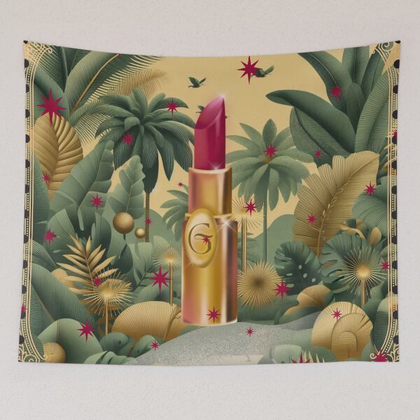 Item preview, Elegant Gold Tropical Jungle Pattern | Botanical Palm Leaves Design designed and sold by Sugar Wisdom .