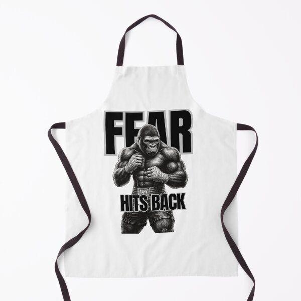 Item preview, Gorilla Boxing Art – Fearless Fighter Retro Ink Style designed and sold by JenniferCreaArte .