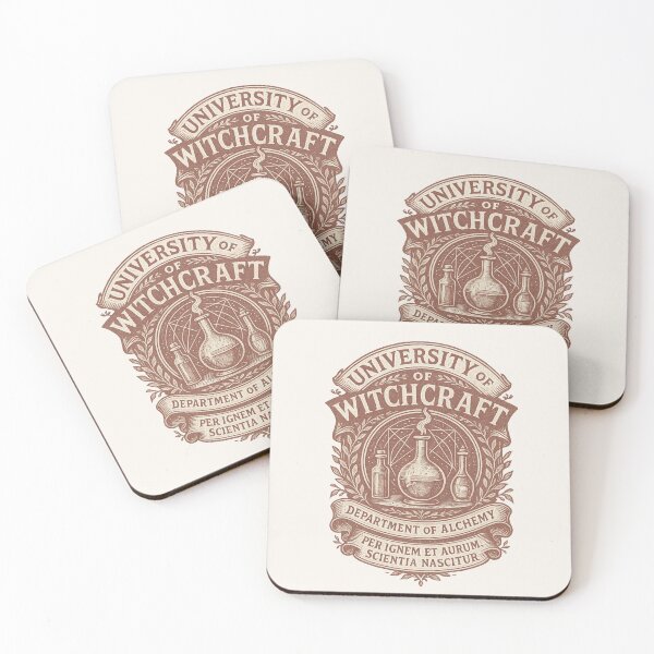 Item preview, University of Witchcraft – Alchemy Department Emblem designed and sold by Graphicarium Shop.