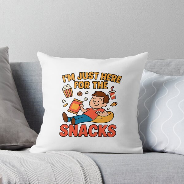 Item preview, I'm Just Here For The Snacks designed and sold by FBA.