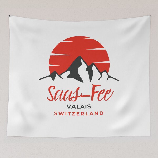 Item preview, Saas-Fee - Switzerland  designed and sold by GoodOldVintage.