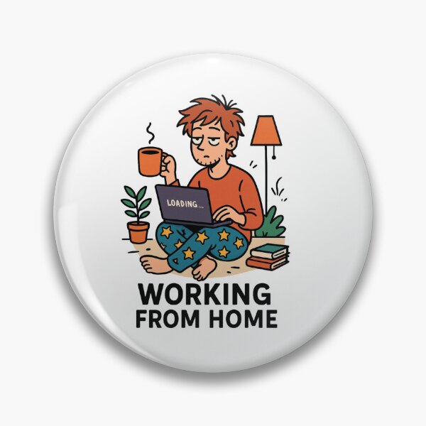 Item preview, Working From Home – Sleepy Pajama Mode On designed and sold by THE STYLE LAB.