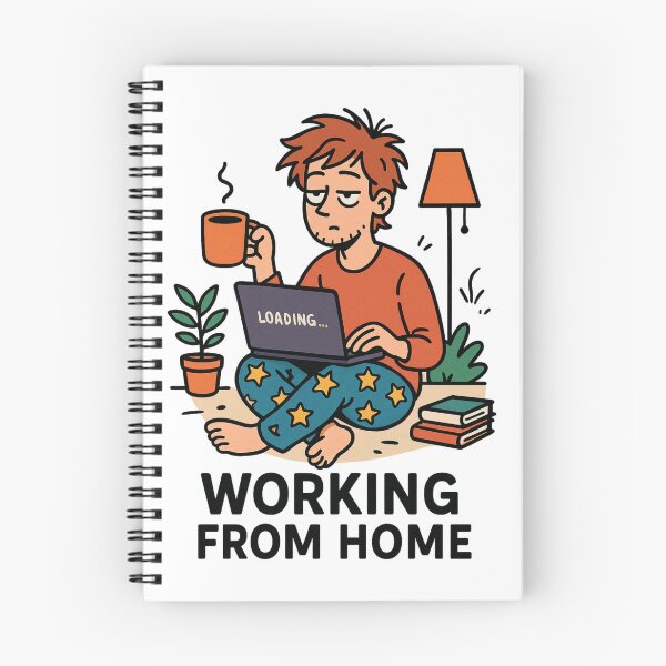 Item preview, Working From Home – Sleepy Pajama Mode On designed and sold by THE STYLE LAB.
