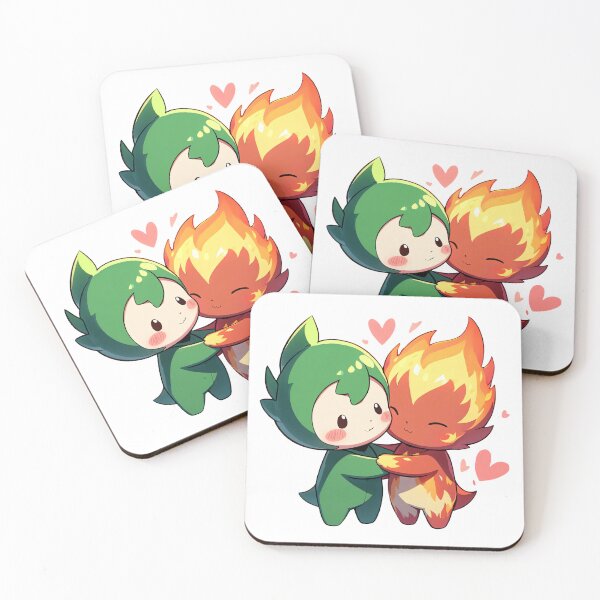 Item preview, Leafy BFDI Firey Battle for Dream Island designed and sold by BrightNook.
