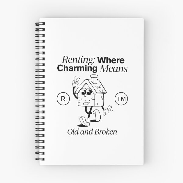 Item preview, Renting: where charming means old and broken designed and sold by Peerless-Prime.