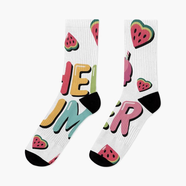 Item preview, Hello Summer | Cute Watermelon & Ice Cream Retro Digital Art 2025 designed and sold by AnnDesignStudio.