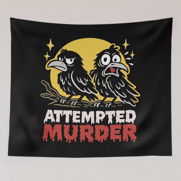Item preview, Murder of Crows Mystery - Ravenous Evidence Horror  designed and sold by ImaginarStore.