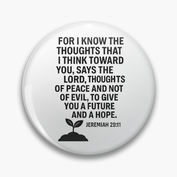 Item preview, JEREMIAH 29:11 designed and sold by TheWonkyEaselCo.