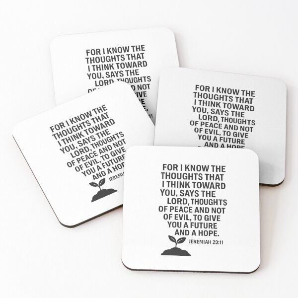 Item preview, JEREMIAH 29:11 designed and sold by TheWonkyEaselCo.