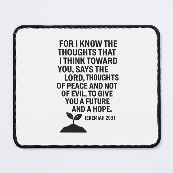 Item preview, JEREMIAH 29:11 designed and sold by TheWonkyEaselCo.